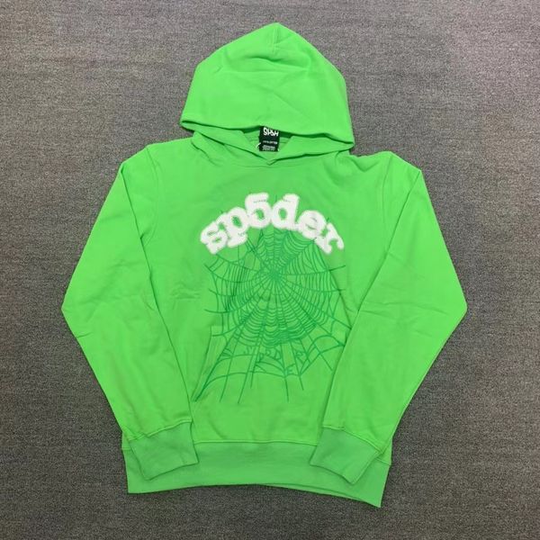 sp5der hoodies yeşil