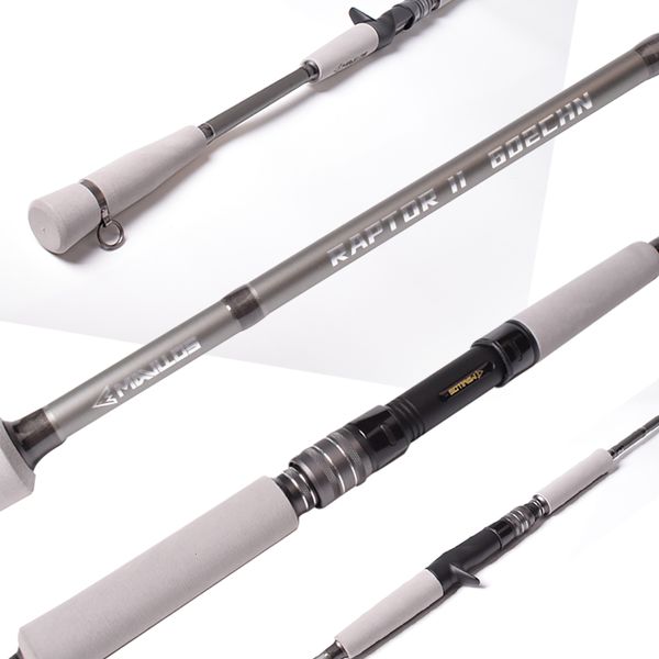 

boat fishing rods mavllos raptor superhard jigging spinning lure weight 80250g portable 2 section saltwater jig spinning 230426