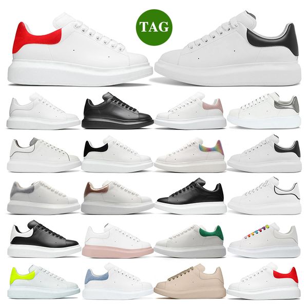 

designers oversized mens casual shoes velvet espadrilles trainers white black leather women flats lace up platform alexanders increased quee