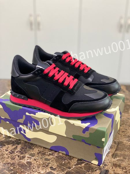 

2023 luxury platform mens casual shoes women travel leather lace-uptrainers sneaker cowhide fashion woman shoe flat lady sneakers, Black