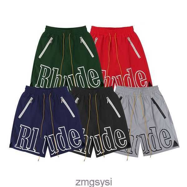 

gym 2023 men shorts designer short swim splash ink design letter print swimming inaka oversized fit tech mesh shorts american sizes embroide, White;black