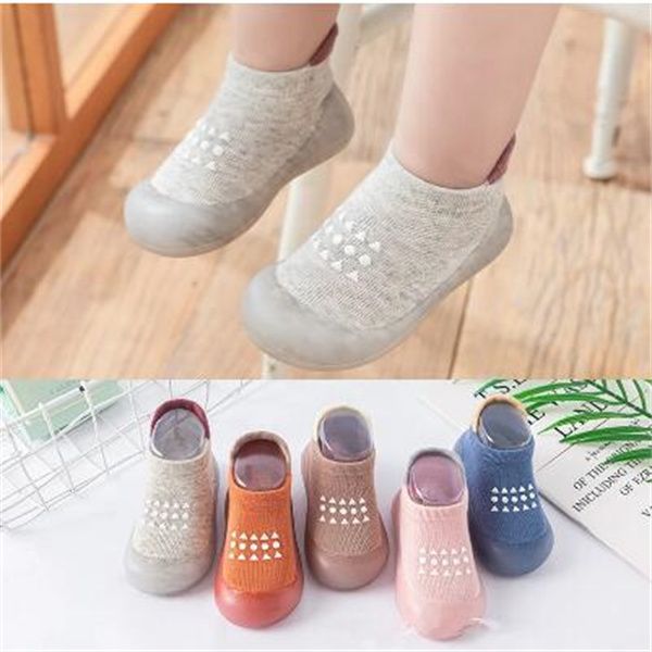 

children sock shoes non-slip floor socks boy girl soft rubber sole shoes toddler sock shoes infant booties gc2081, Black;red