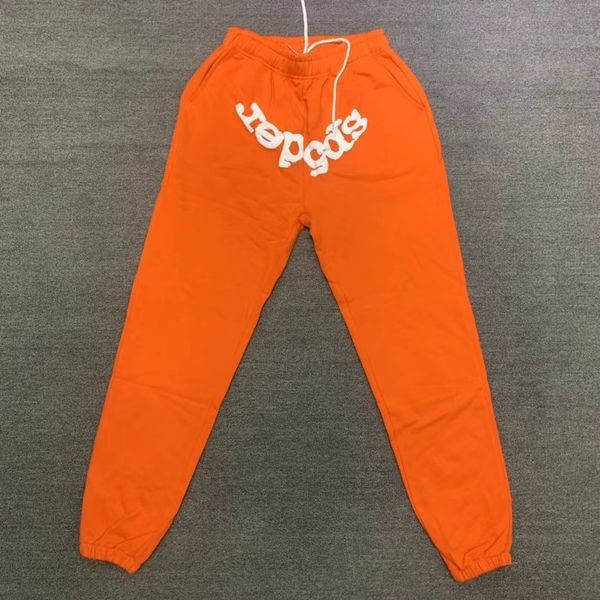 pantalones sp5der naranja
