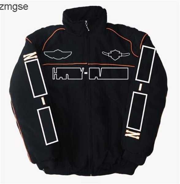 

jacket f1 autumn formula one racing and winter full embroidered cotton clothing sp kota, Black;brown