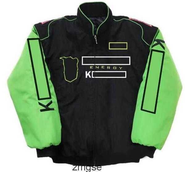 

winter f1 formula racing jacket car full embroidered cotton clothing spot sale 0clv, Black;brown