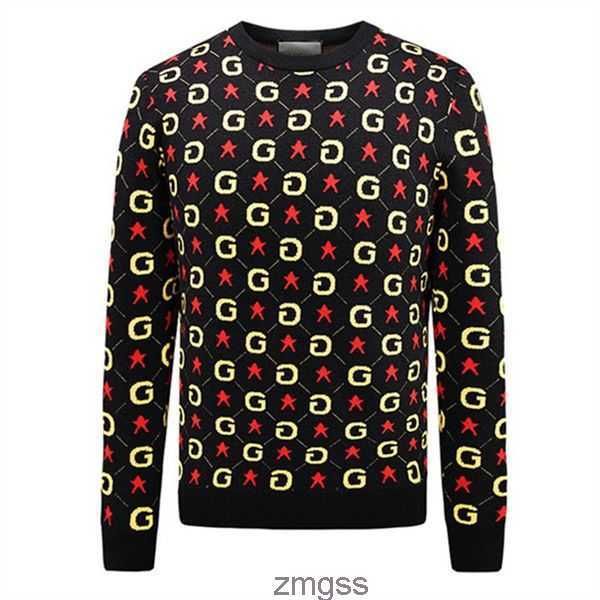 

sweater men sweater designer mens turtleneck sweaters tee pullover sweatshirt autumn winter sweatshirts round neck pullovers knit jumper plu, Black