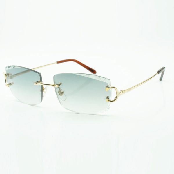 

new 3524015 super light metal leg glasses and cutting lenses 3.0 thickness delivery, White;black