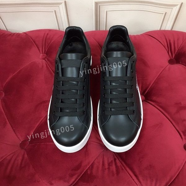 

2023quality womens casual shoes fashion flowers genuine leather trainers sneakers runway platform wedges round lace up mens loafers, Black