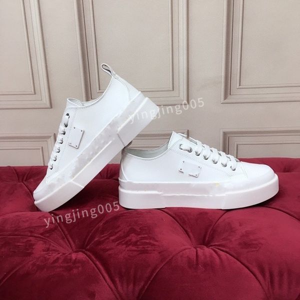 

men casual shoes fashion genuine leather trainers sneakers runway platform wedges round lace up men loafers, Black