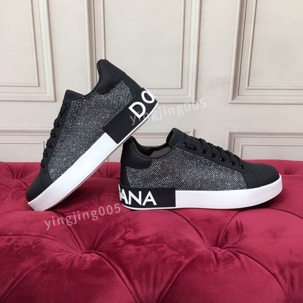 

quality designer men casual shoes fashion flowers genuine leather trainers sneakers runway platform wedges round toe lace up mens loafers, Black