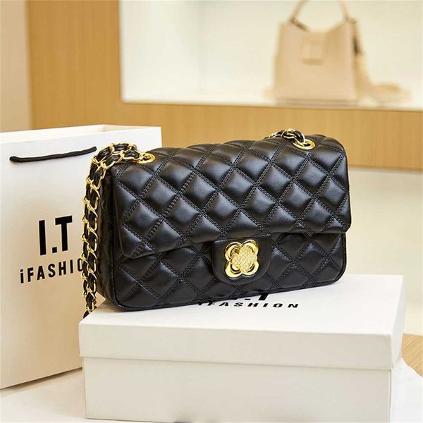 

lingge chain 2023 new high capacity simple and versatile cross shoulder small square bag 50% purses for less