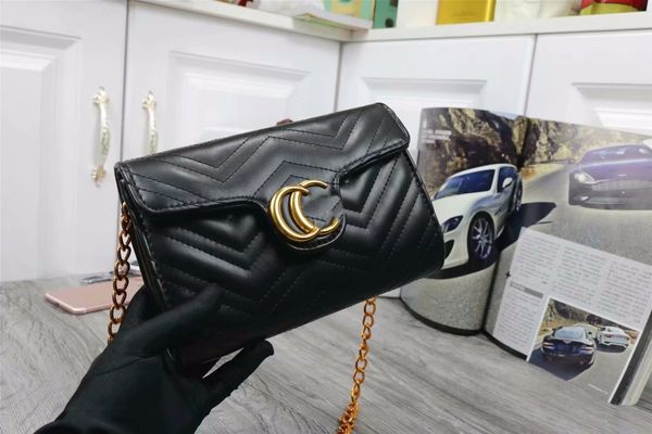 

brand luxury bag woman new vintage printed chain bag popular underarm bag diagonal across one shoulder small square bag#g7713