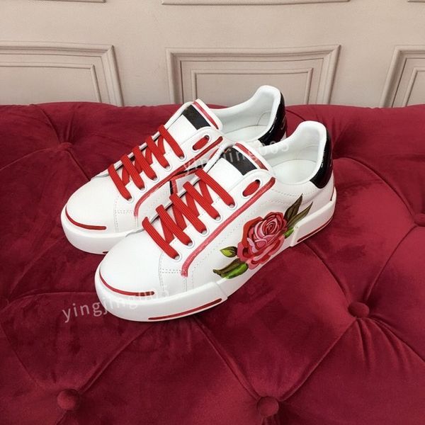 

new brand designer men womens casual shoes triple black sneakers leather trainer printed platform trainers shoes