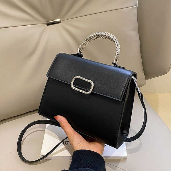

designer bag women solid diamond handle casual shoulder bags tote texture oblique cross western lady luxurys handbag 230420 230731