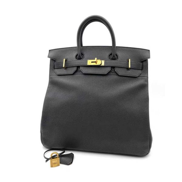 

hac 50cm h family 50cm bag customized version designer totes bags black collection bag 50cm full hand stitched birkins leather