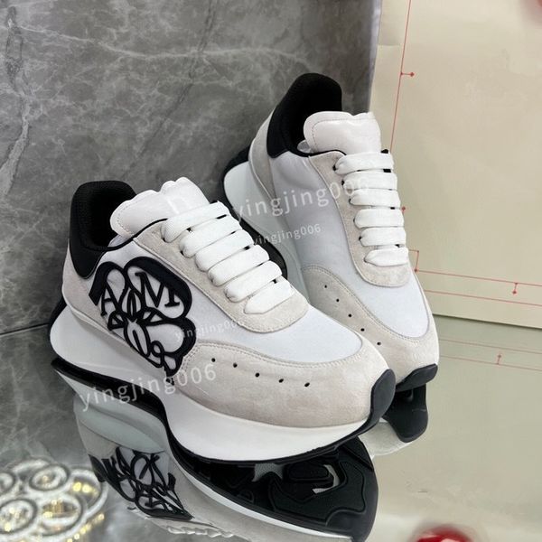 

women designer quality sneakers white blak shoes brand sneaker leather rubber sole causal shoes2023, Black