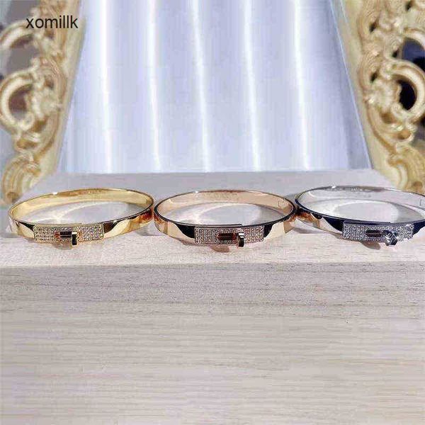 

h pig nose bracelet 925 sterling sier plated 18k bangle gold emma's half diamond full sky star female cll, Black