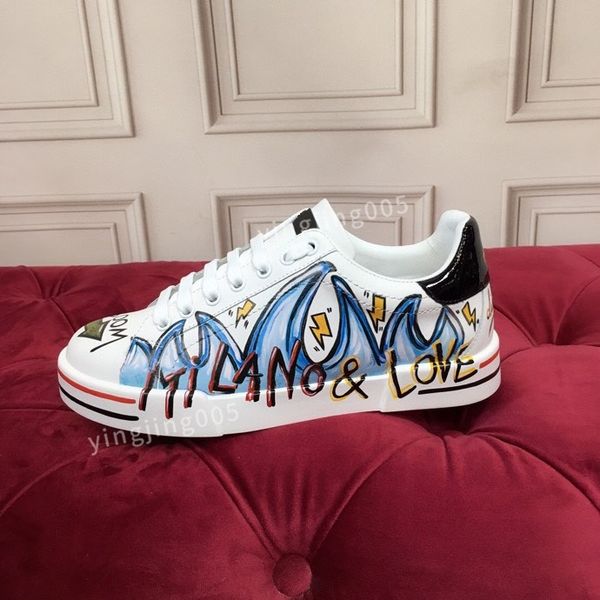 

brand designer mens women casual shoes triple white black sneakers leather trainer printed platform trainers shoes2023