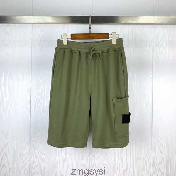 

island mens shorts designer embroidered stone men loose casual sweatpants summer short knee lenth woman clothing is land yhht, White;black