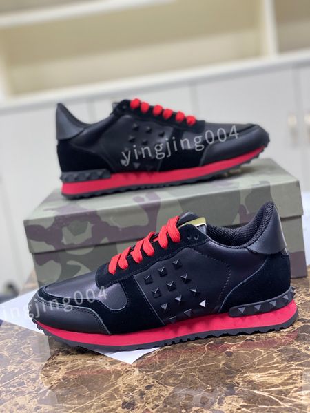 

new luxurys designer shoes sneaker platform classic leather sports skateboarding shoe mens women running walking black white