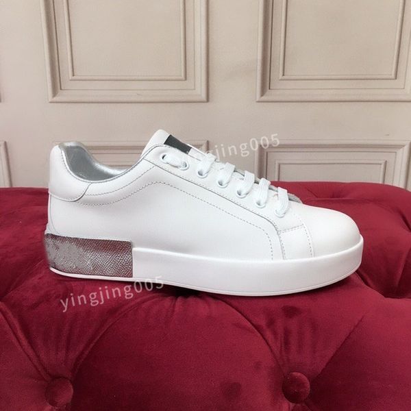 

2023mens casual shoes fashion genuine leather trainers sneakers runway platform wedges round lace up men loafers, Black