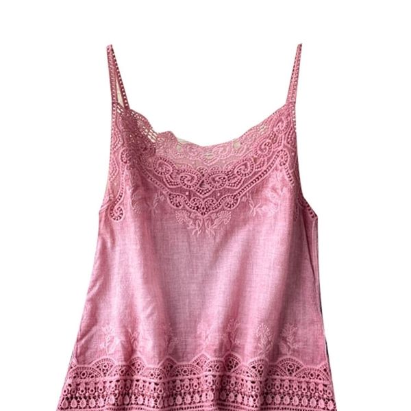 

camisoles tanks summer style retro bohemian embroidery lace square collar age reduction all-match camisole female sweet blouse women kk520 2, Black;white