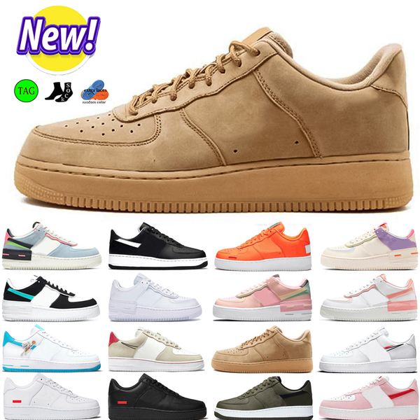 

2023 og classic triple white low mens running shoes shadow utility black wheat pistachio frost pale ivory pastel beige men women trainers