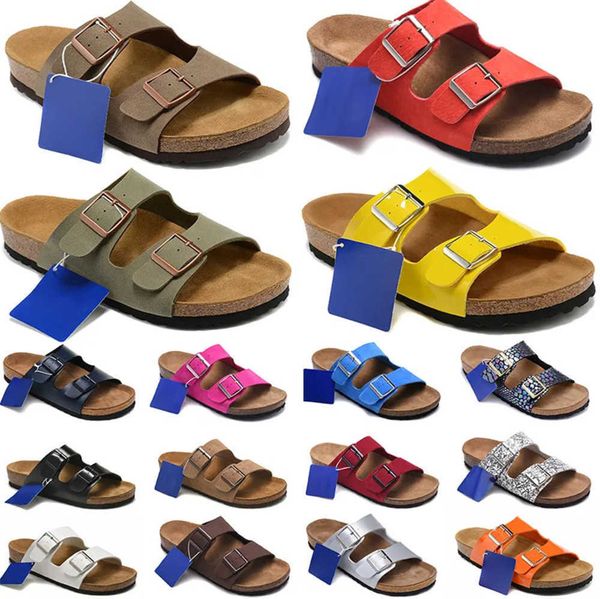 

sandals birks arizona slides men women slippers birko-flor nubuck leather suede clogs mocha black white grey brown beach shoes outdoor motio