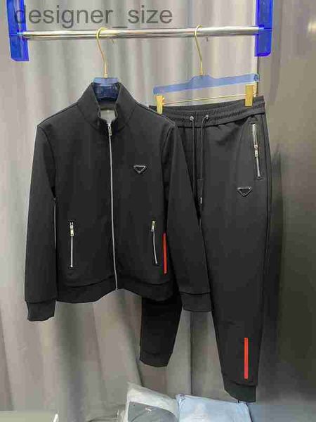 

men's tracksuits designer2022 autumn and winter brand designer tracksuit fashion comfortable material to luxury mens black tracksuit qh, Gray