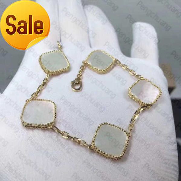 

woman charm bracelets flower pendants necklaces elegant chain bracelet fashion designer necklace brace lace jewelry, Silver