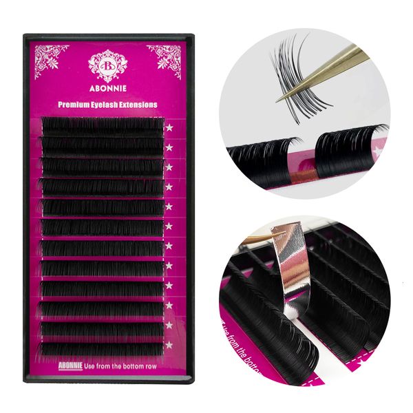 

makeup tools abonnie cd curl classic individual eyelash extensions russian volume lashes fluffy premium 230425