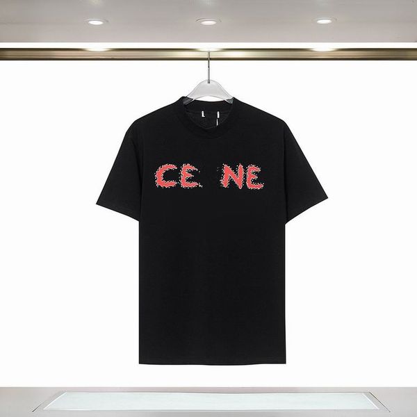 

2023ss designer tshirts for mens womens t shirt casual summer trend tees letters print classic short sleeves tshirt luxury print in cotton c, White;black