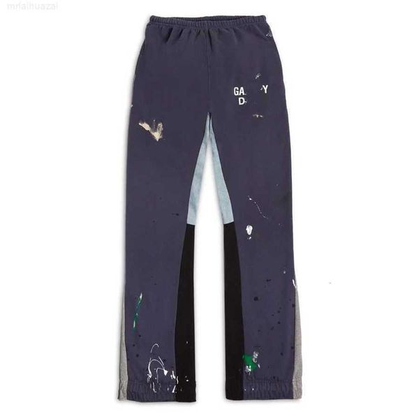 

men's pants galleries dept designer sweatpants sports painted flare pant2r9ta, Black