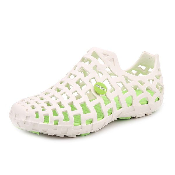 

summer beach sandals outdoor men and women hole shoes casual daily simple couple outdoor jogging12286-0017, Black