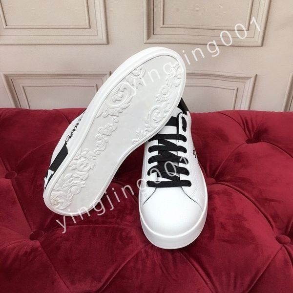 

luxurys fashion sneaker men causal shoes fashion woman leather lace up sneakers white black mens womens