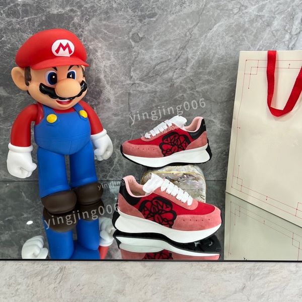 

mens women designer quality sneakers white blak shoes brand sneaker leather rubber sole causal shoes, Black