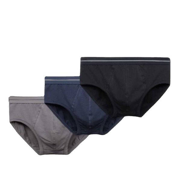 

luu underpants men's sports underwear sports underwear casual men's briefs breathable u-shaped protruding bottoms not leggings, Black;white