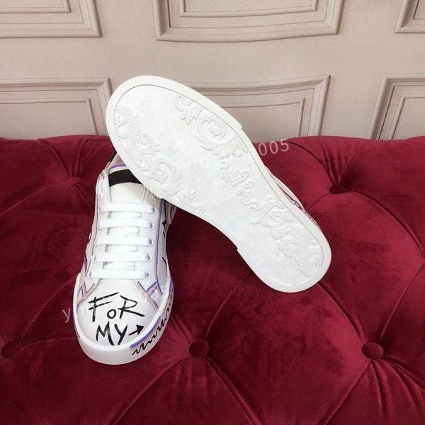 

2023brand designer men women casual shoes triple white black sneakers leather trainer printed platform trainers shoes