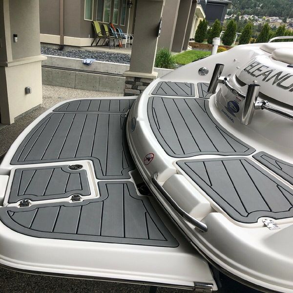 

2005 chaparral signature 240 swim platform cockpit boat eva teak floor pad mat
