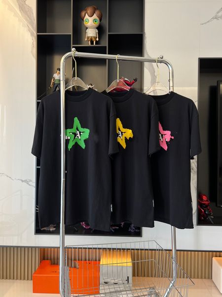 

summer pa men womens palm t-shirts mans stylist tee guillotine bear palms printed short sleeve truncated bears angles tees angel t shirt, White;black