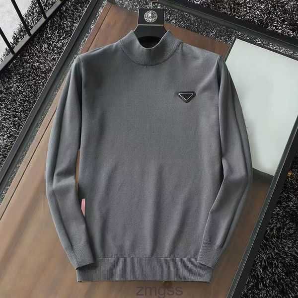 

turtleneck mens men sweater sweater designer sweaters tee pullover sweatshirt autumn winter sweatshirts round neck pullovers knit jumper plu, Black