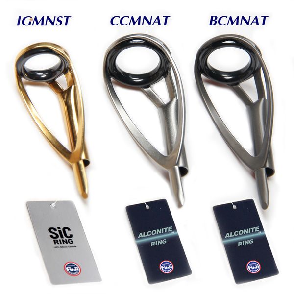 

boat fishing rods original fuji tip ring 2pcs mn stainless steel frame for spinning or casting rod guides 230426