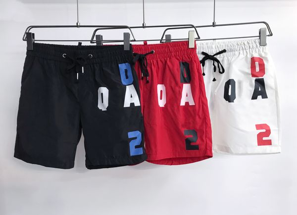 

designer luxury men's shorts summer men's brand shorts fast drying swimwear printing plate beach pants men's swimming shorts, White;black
