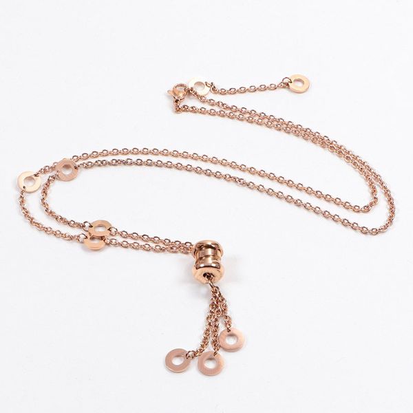 

bvl spring necklace classic charm designer pendant european and american couples festival jewelry gift factory tassel necklace, Silver