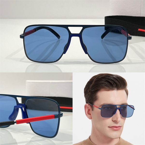 

luxury designer sunglasses for women men summer sps86x style anti-ultraviolet square frame fashion sports and leisure sunglasses have wear l, White;black