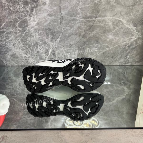 

2023new women designer quality sneakers white blak shoes brand sneaker leather rubber sole causal shoes, Black