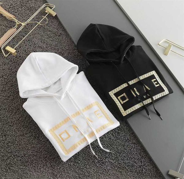 

mens hoodies designer men's long sleeve jumper thin spring and autumn season with a shirt variety of colors pure cotton hoodie letters, Black