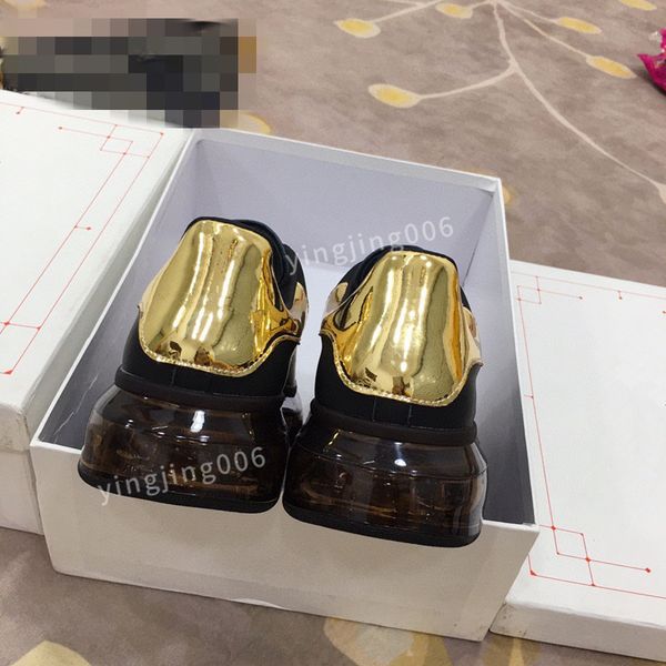 

2023new quality designer men sneaker casual shoes leather sneakers embroidered stripes white shoe flat platform walking sports trainers, Black