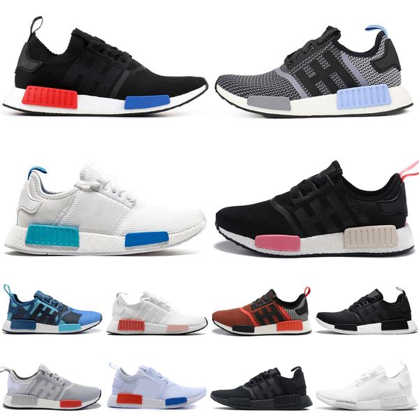 

shoes running nmds r1 v2 mens casual shoes white speckled dazzle camo core black gradient neon aqua tones mexico city munich olive women tra
