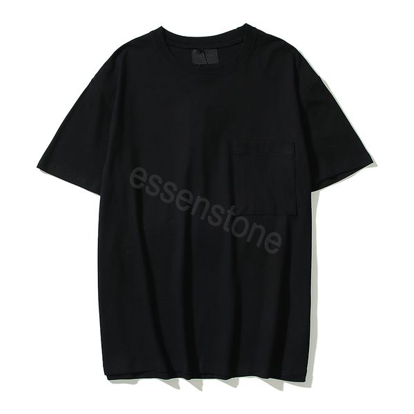 

summer mens designer t shirt casual man womens loose tees with letters essentia short sleeves letter shirt luxury street shorts sleeve cloth, White;black